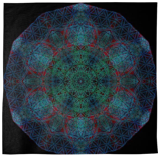 Flower of Life Hexagon Mandala