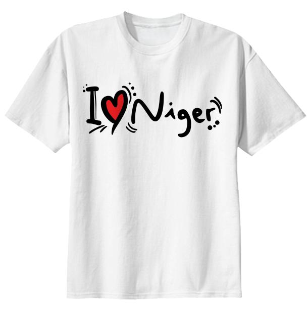 I Love Niger T Shirt