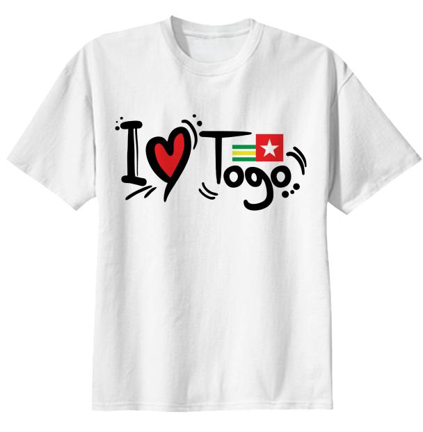 I Love Togo T shirt