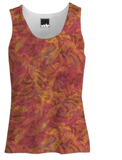 Fuschia Swirl Tank Top