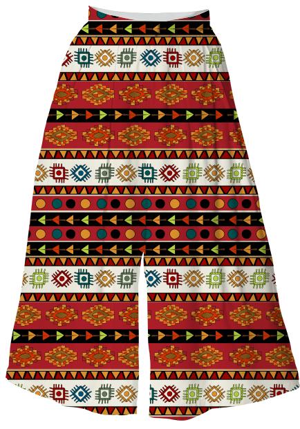 Abstract Ethnic pattern in vivid colors