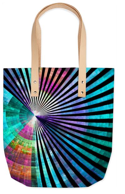 abstract fragmented digital fractal design pattern