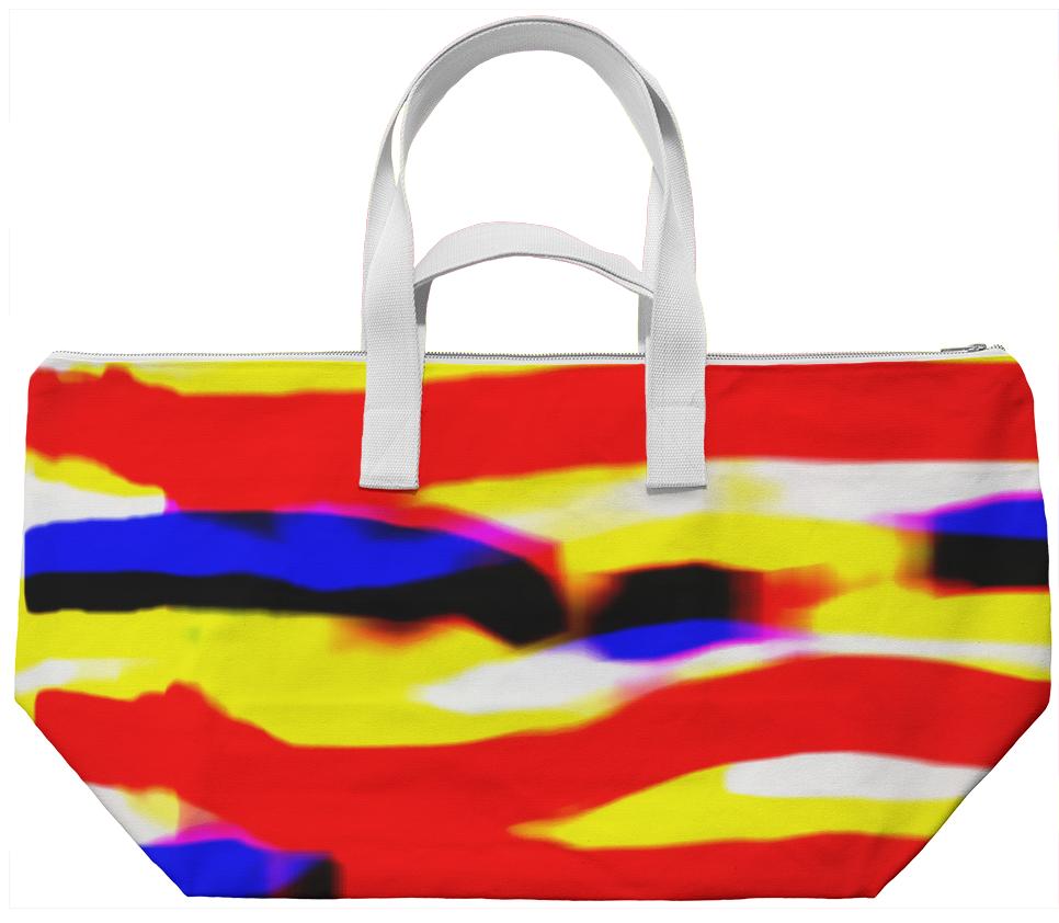 Colour Stripes Abstract Pop art