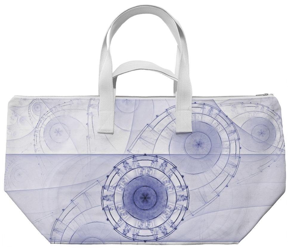 Abstract Fractal Spiral Wheel