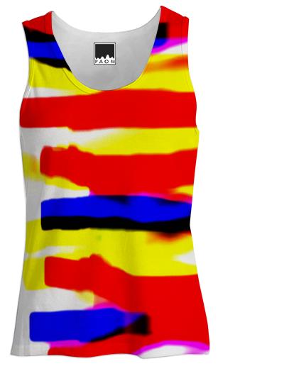 Colour Stripes Abstract Pop art