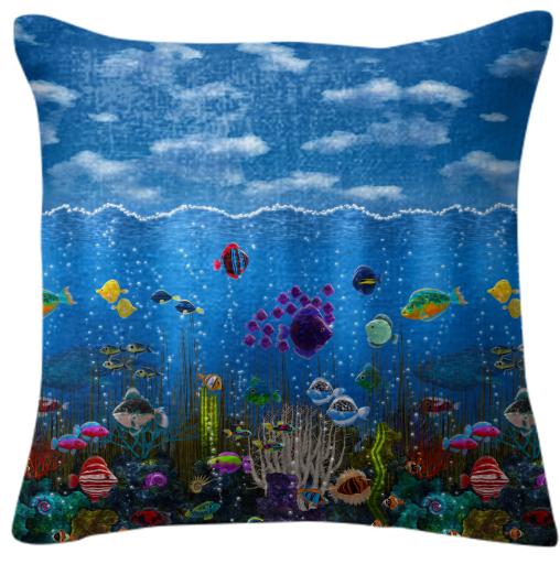 Underwater Love Pillow