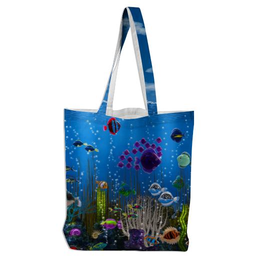 Underwater Love Tote Bag