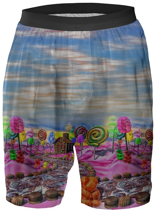 Pink Candyland Boxer Shorts