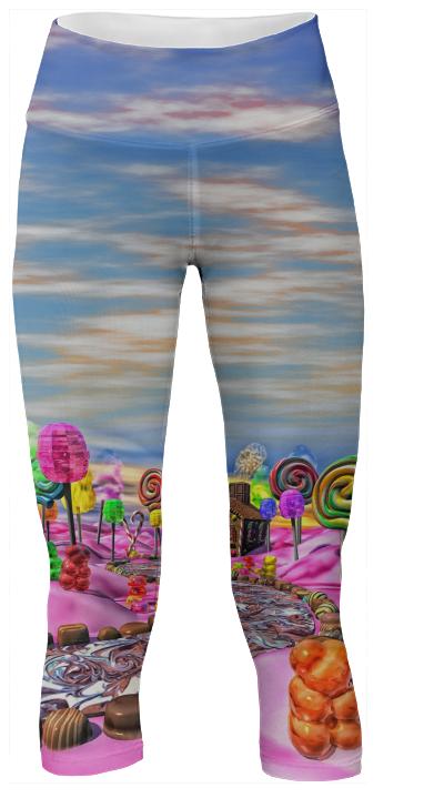 Pink Candyland Yoga Pants