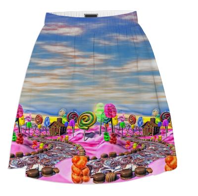 Pink Candyland Summer Skirt