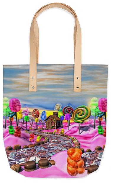 Pink Candyland Summer Tote