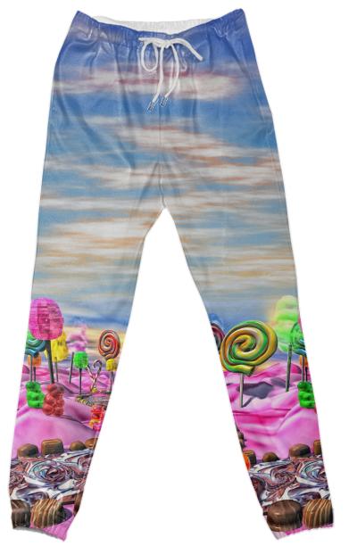 Pink Candyland Cotton Pants