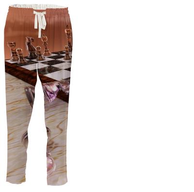 A Game of Chess Drawstring Pants