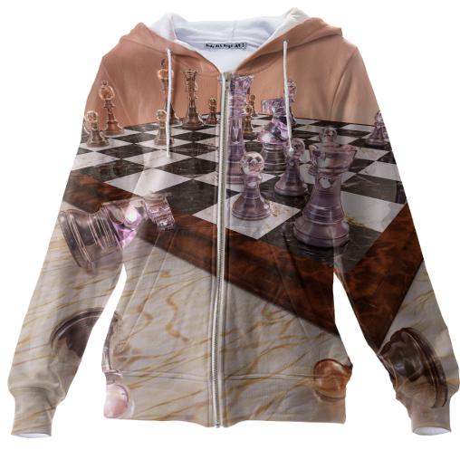 A Game of Chess Zip Up Hoodie