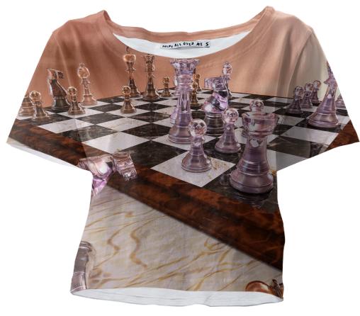 A Game of Chess Crop Tee
