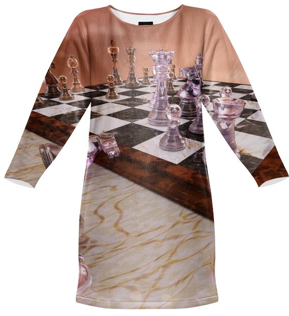A Game of Chess Sweatshirt Dress