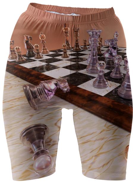 A Game of Chess Bike Shorts