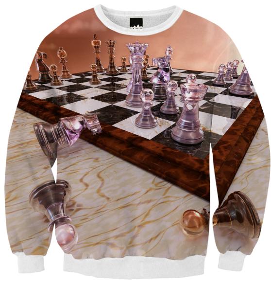 A Game of Chess Ribbed Sweatshirt