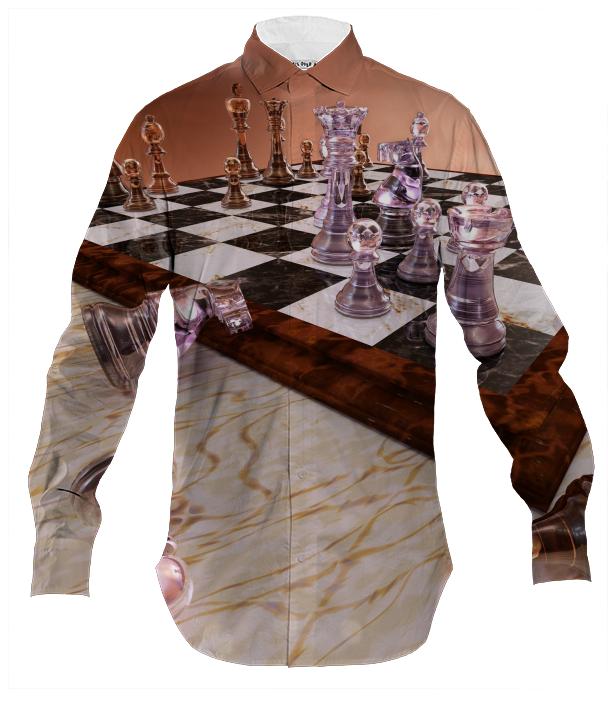 A Game of Chess Men s Button Down