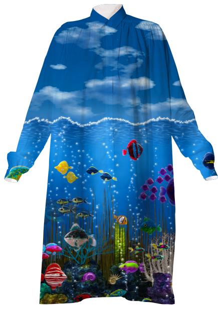 Underwater Love Shirtdress