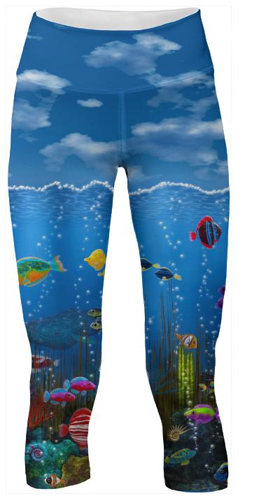 Underwater Love Yoga Pants