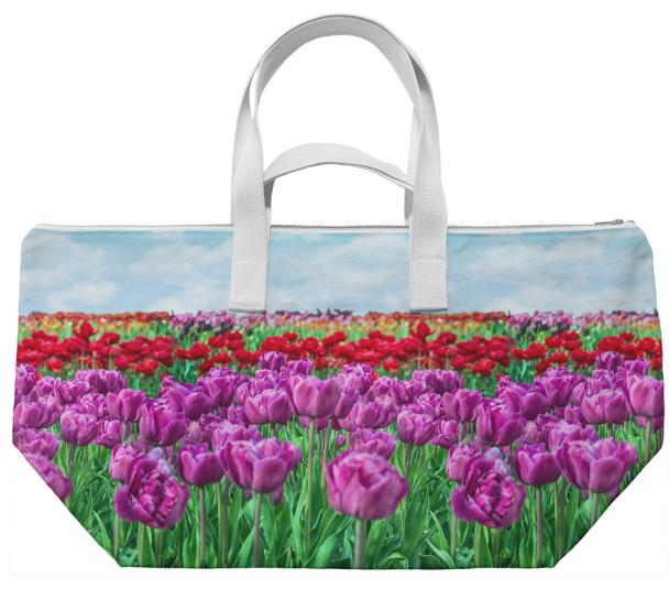 Tulip Field Weekend Bag