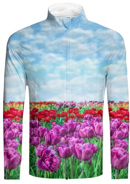 Tulip Field Tracksuit Jacket