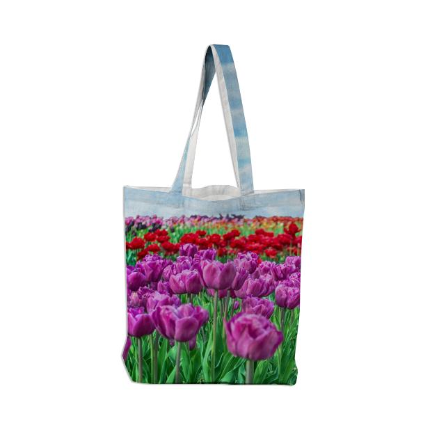 Tulip Field Tote Bag