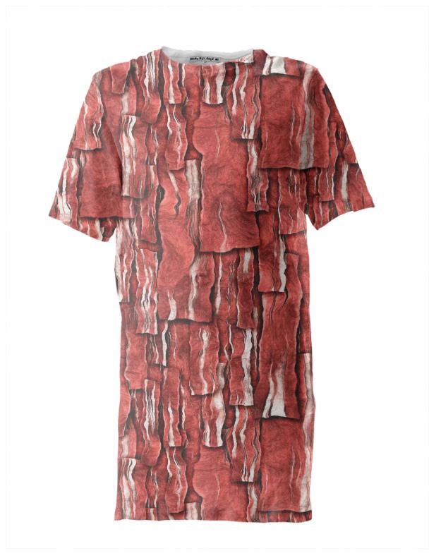 Got Meat Overlapping bacon pieces Tall Tee