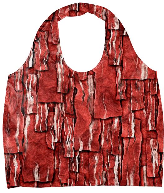 Got Meat Overlapping bacon pieces Eco Tote