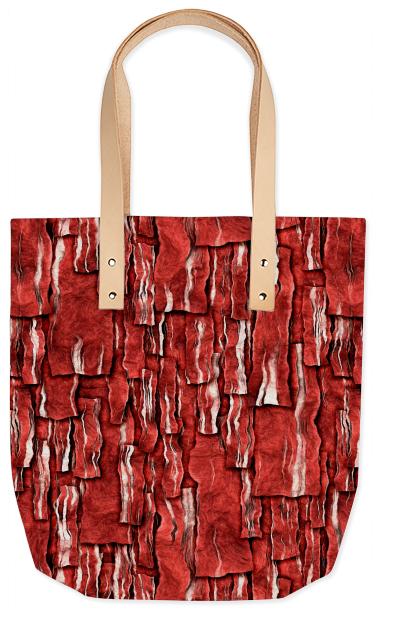 Got Meat Overlapping bacon pieces Summer Tote