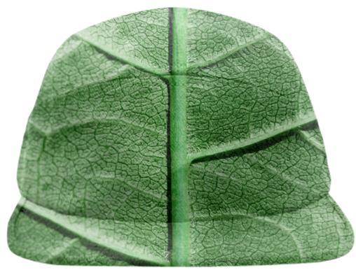 Veined Green Leaf Baseball Hat