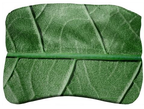 Veined Green Leaf Visor