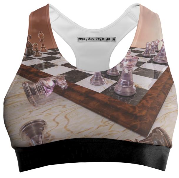 A Game of Chess Sports Bra