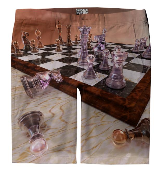 A Game of Chess Trouser Shorts