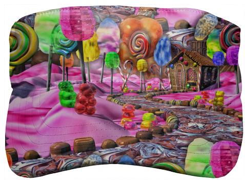 Pink Candyland Visor