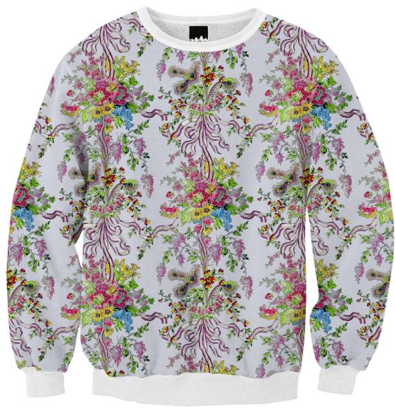 Marie Antoinette s Boudoir Ribbed Sweatshirt
