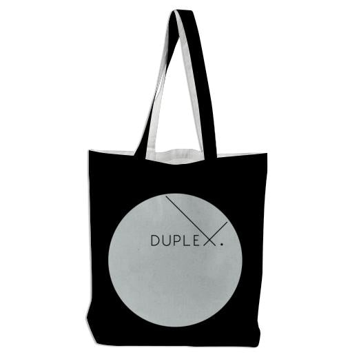 Duplex Logo Tote Black