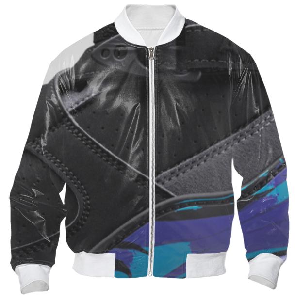 Jordan Retro 8 Aqua Bomber Jacket