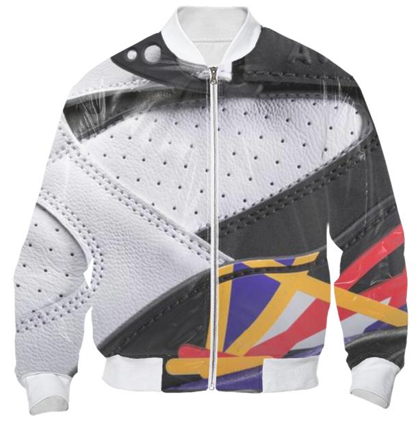Jordan Retro 8 3Peat Bomber Jacket