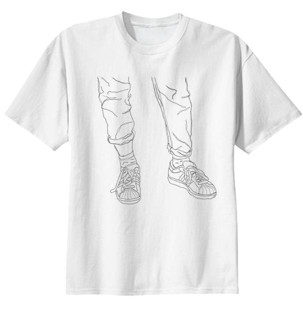 Legs and Shoes t shirt