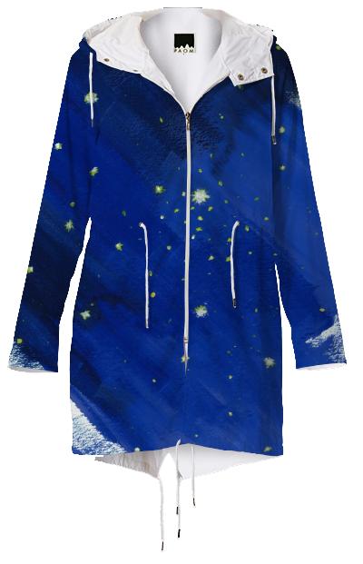 starry raincoat