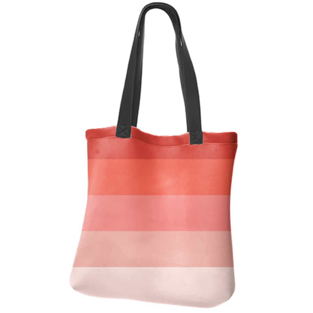 Beautiful Pink Orange Tote Bag