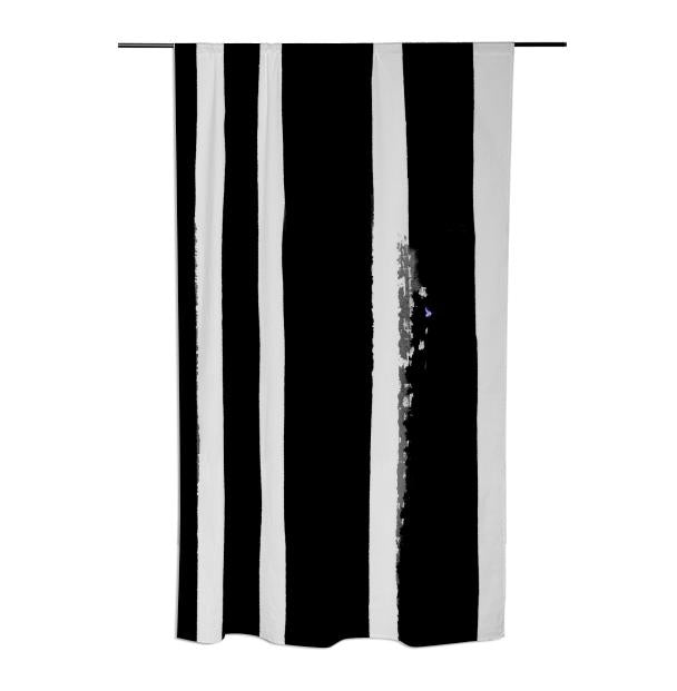 viv Black Stripes Silver