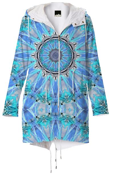 Sapphire Ice Flame Light Bright Crystal Wheel