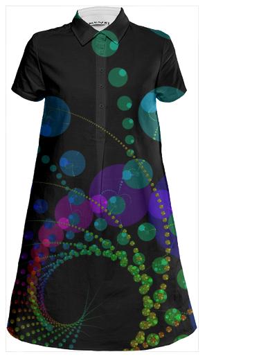 Dance of the Spheres II Cosmic Abstract Rainbow