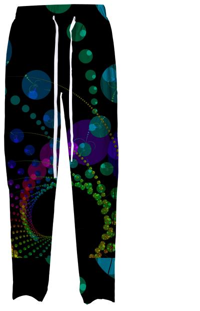 Dance of the Spheres II Cosmic Abstract Rainbow