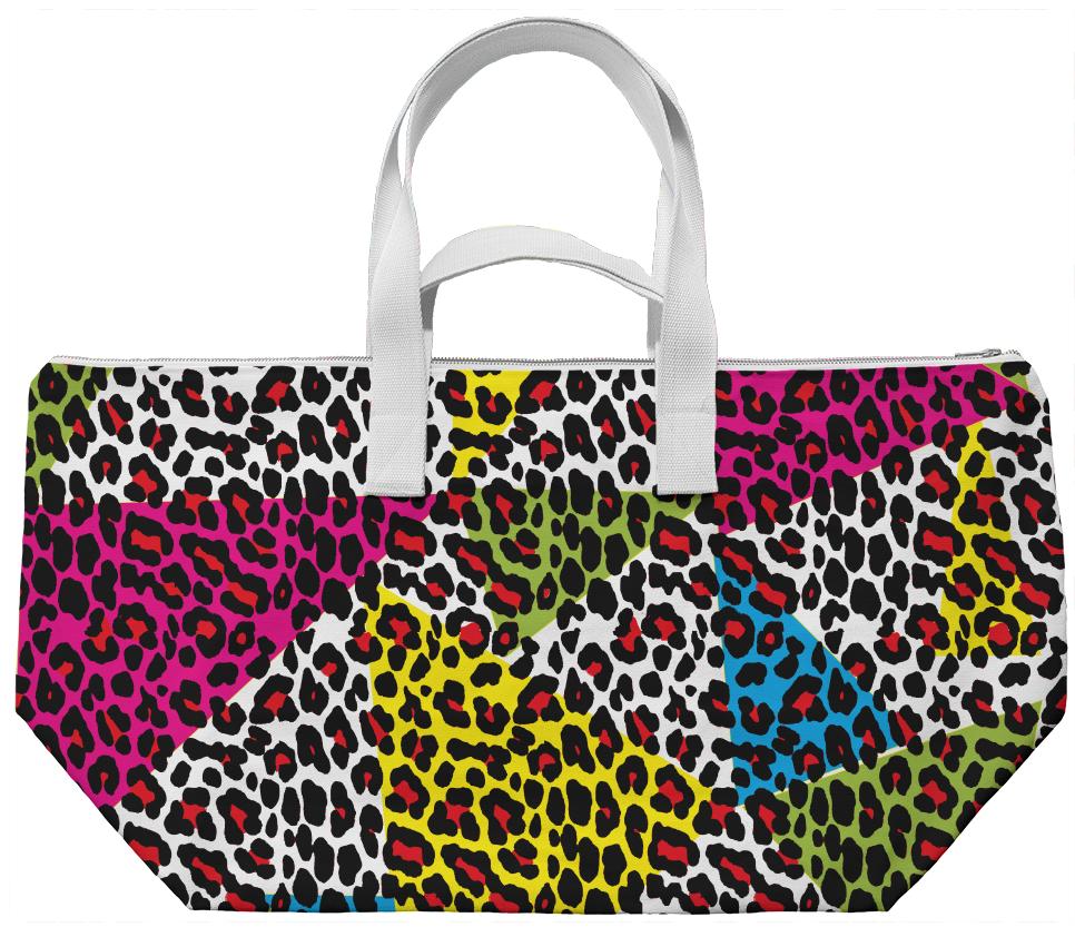 Abstract leopard print