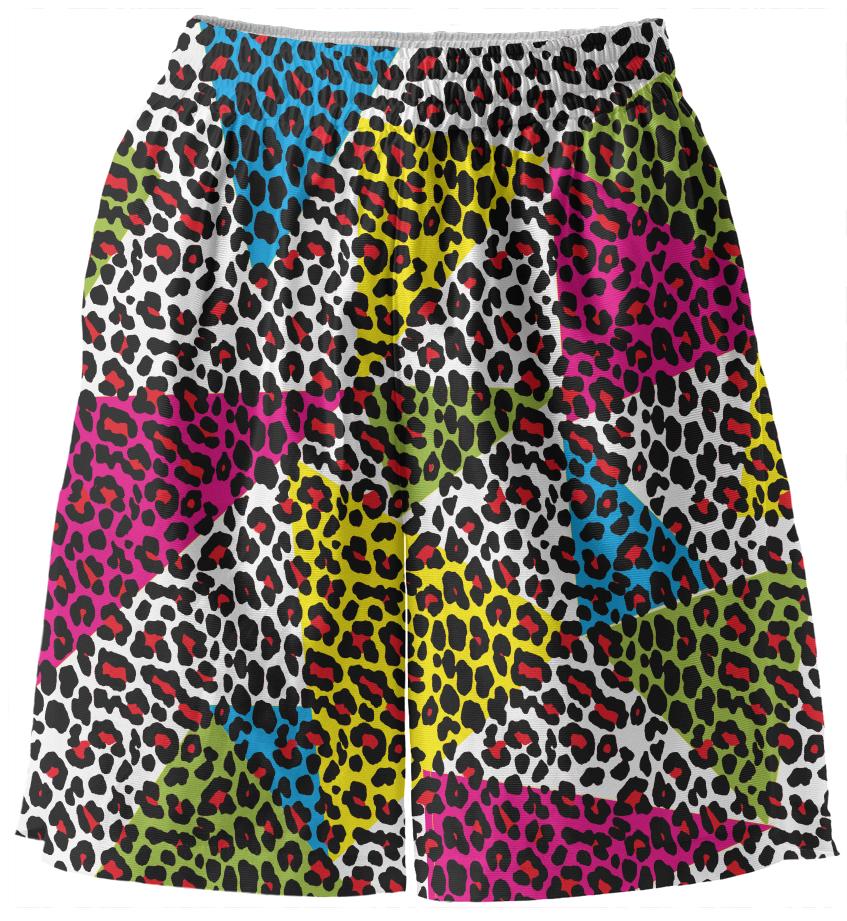 Abstract leopard print