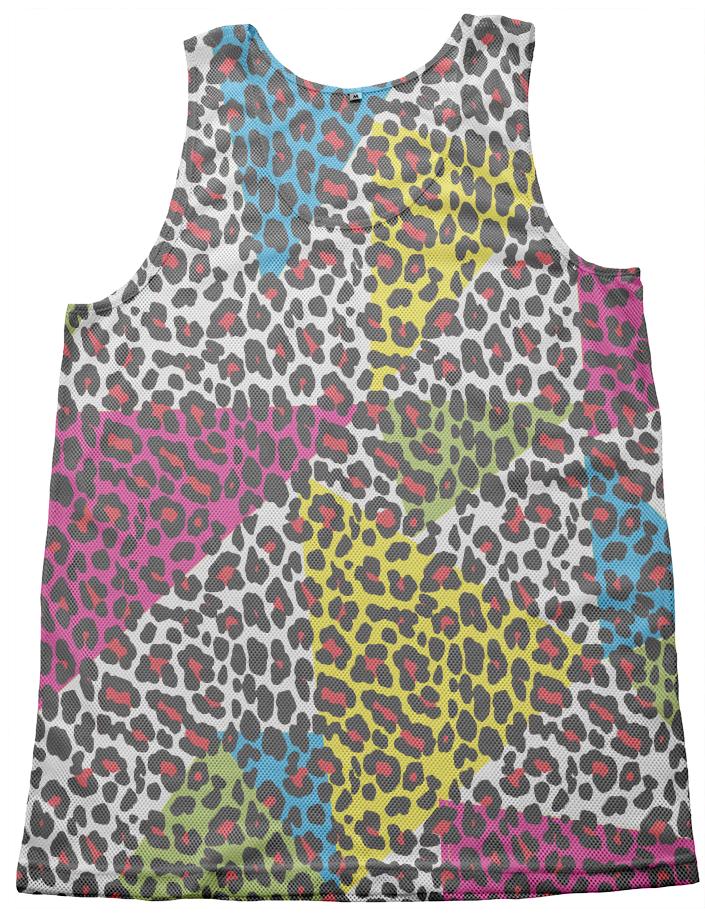 Abstract leopard print